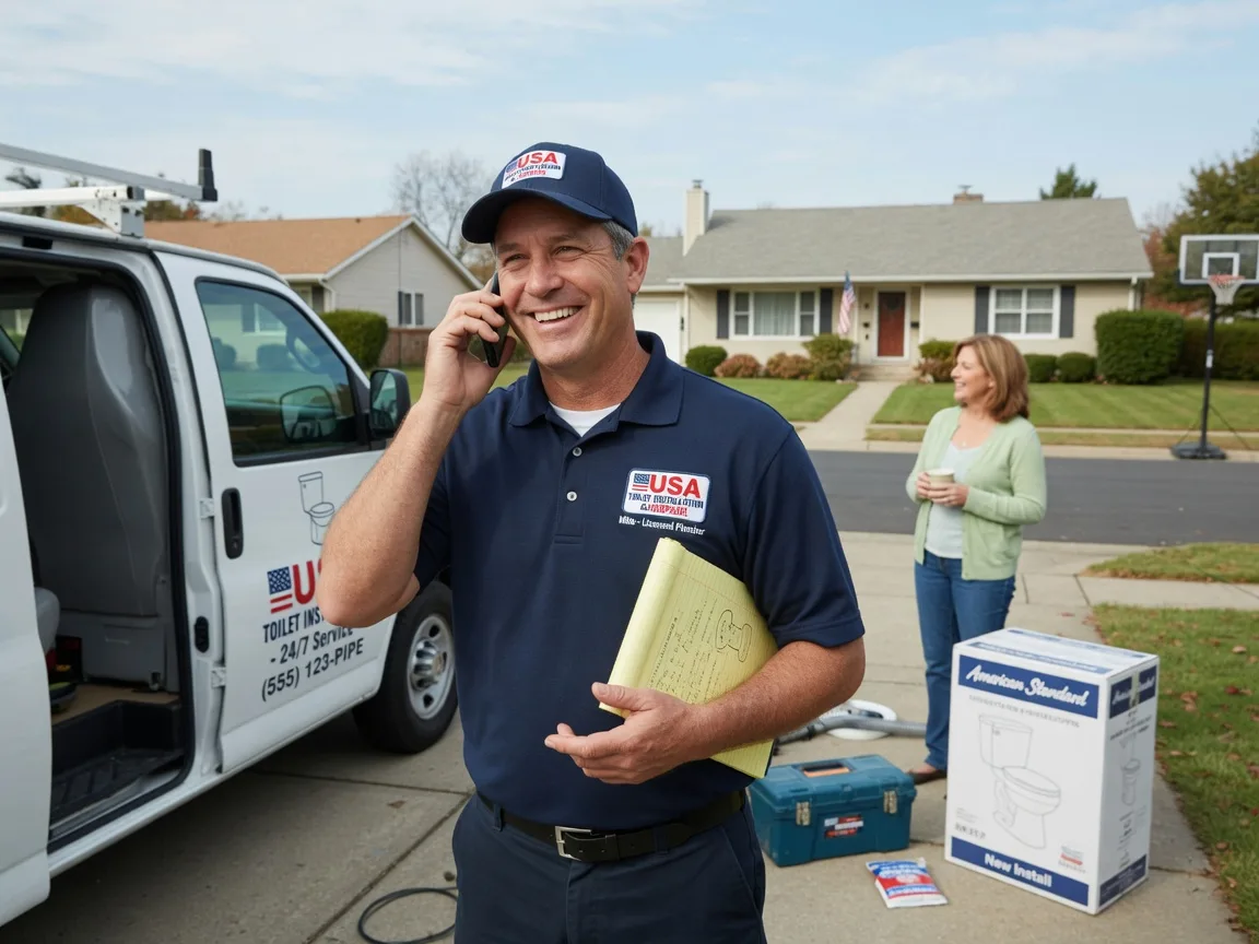 Toilet Installation Pacific Junction, IA FAQs